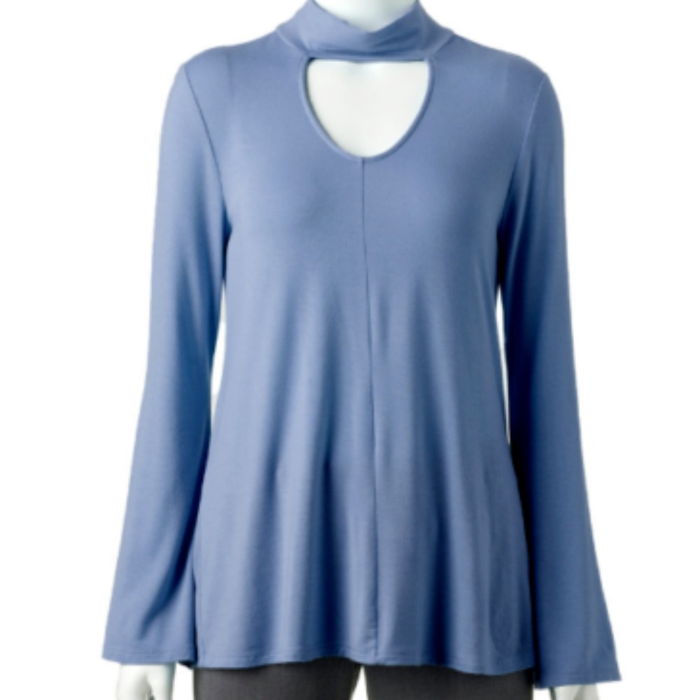 Women's Apt 9 Keyhole Choker Top